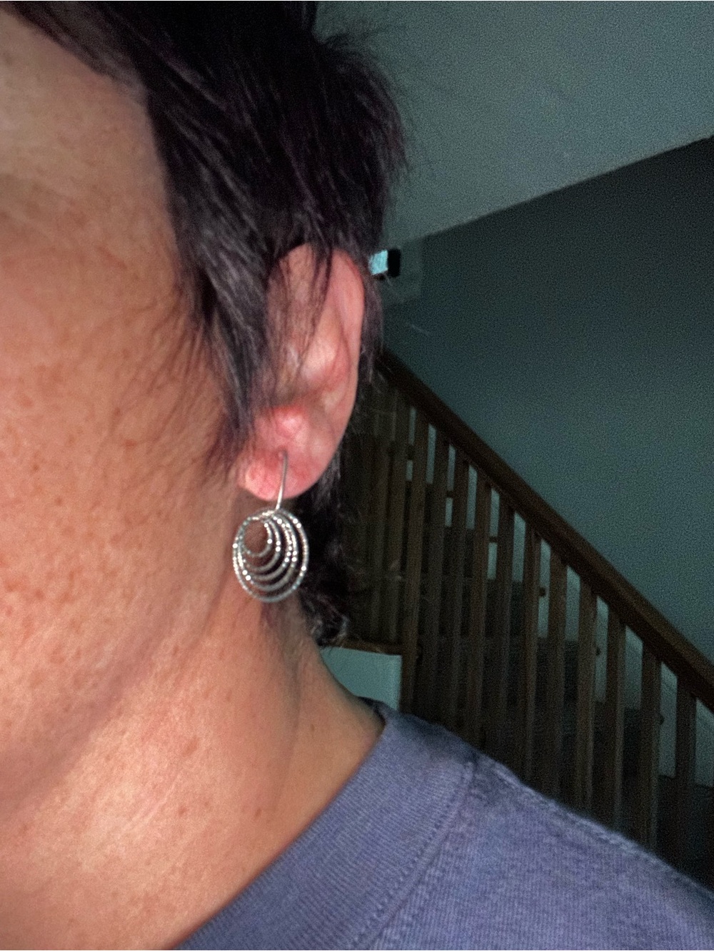 Sparkly earrings